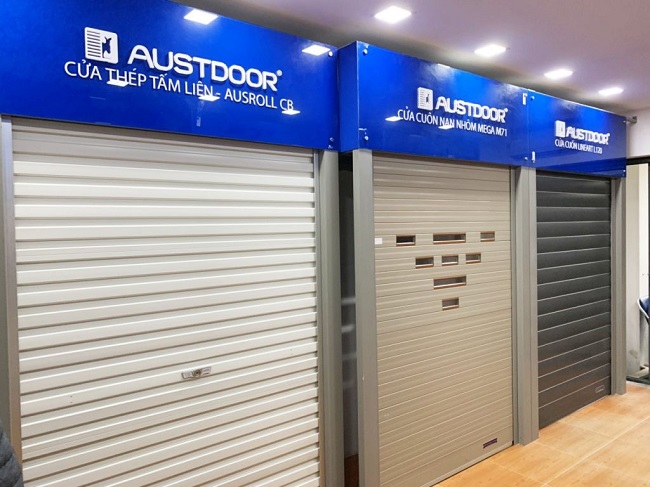 Showroom Decor Mách bạn cách chọn cửa cuốn Austdoor chính hãng